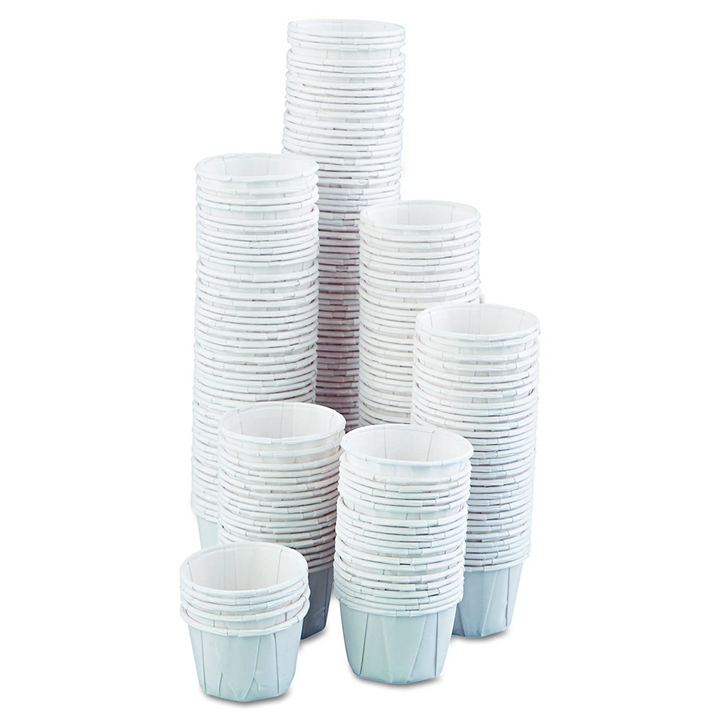 Genpak Souffle Cups 1 Oz Paper (F100) Genpak