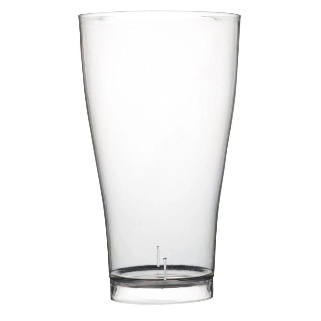 Fineline Settings 14 oz Clear Plastic Pilsner Cup, Pack of 6