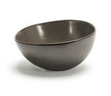 FOH Kiln 10 oz Round Porcelain Bowl Mocha | DBO142ESP23