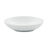 FOH Ellipse 4 oz White Oval Slanted Porcelain Ramekin