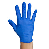Food Handler Thinsense 103-TS16-BLU Large Blue Nitrile Gloves