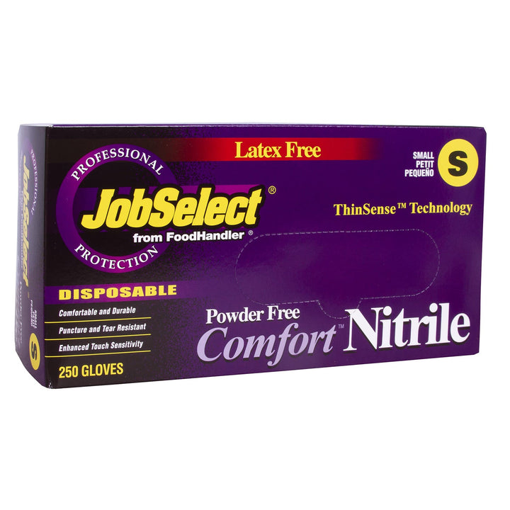 Food Handler Thinsense 103-212-AP Small Grape Comfort Nitrile Gloves Food Handler