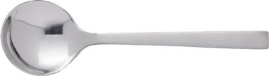 ITI GA-113 Gallery 18/10 Stainless Steel Bouillon Spoon 6" International Tableware
