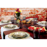 Carlisle Gathering GA5500670 Melamine Round Platter 18"