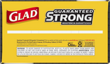 Glad 78952 Black 30 Gallon Draw String Bag Case of 90