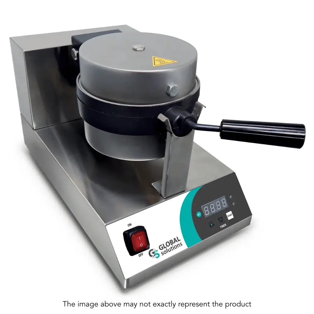 Global Solutions Belgian Waffle Maker GS9675 | 1500W Single Baker
