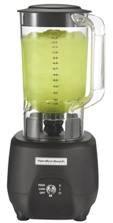 Hamilton Beach HBB908R 1 HP Bar Blender With 2 Speeds and 44 oz Jar