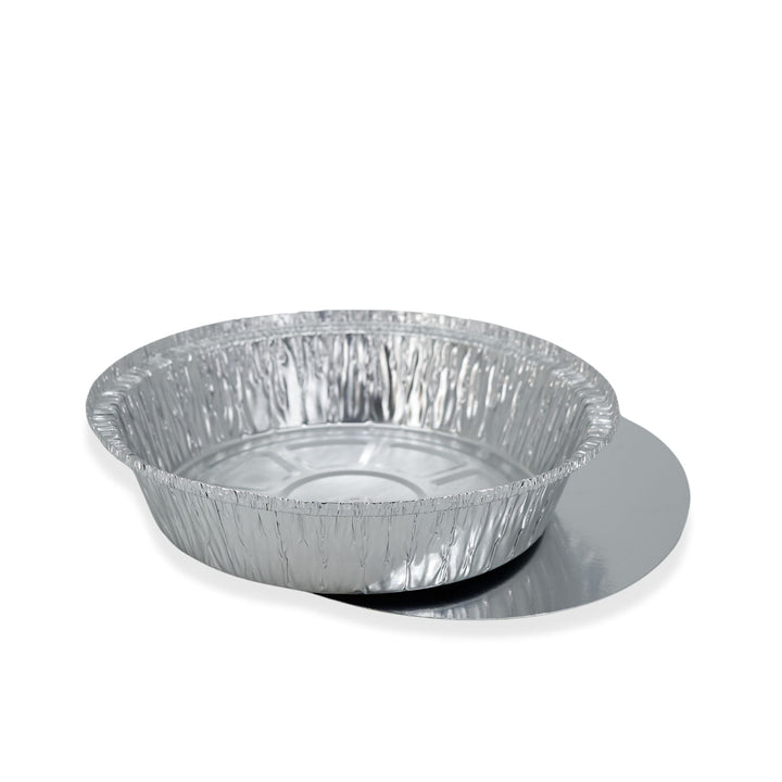HFA 846FL-250 9" Round Pan With Foil Lid Combo 250/Case HFA Handi-Foil