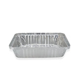 HFA 862FL-250 2.25# Rectangular Combo Pack Pan W/Foil Lid 250/Case