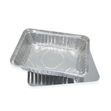 HFA 862FL-250 2.25# Rectangular Combo Pack Pan W/Foil Lid 250/Case