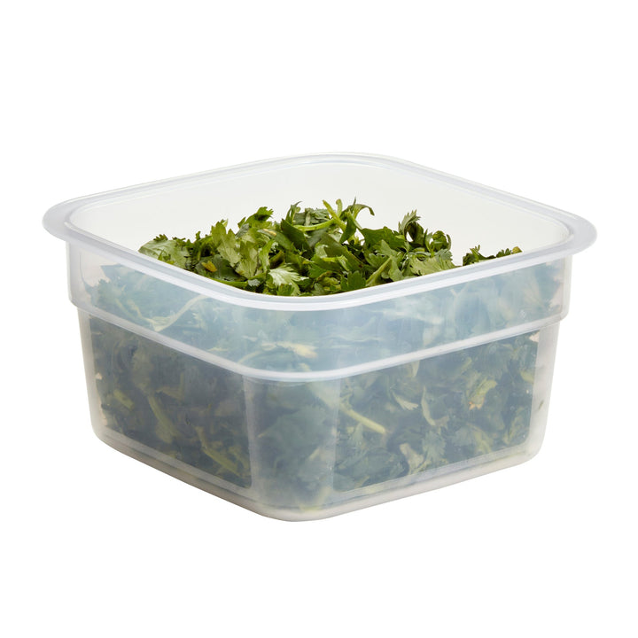 Cambro Freshpro Camsquares HFSFSPROPP 1/2 qt Square Container Only Cambro