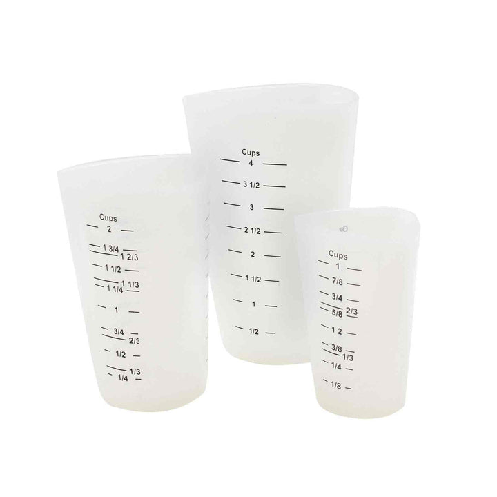 Tablecraft HSMC3 3 Piece Stackable Measuring 1,2&4 Cup Tablecraft