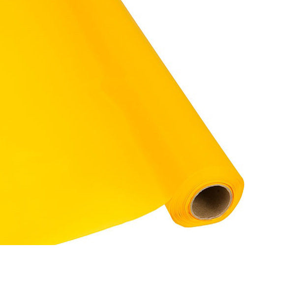 Harvest Yellow 40 X 150 Roll Tablecover Tablemate