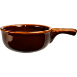ITI OSC-15-H 12 Oz Caramel / Beige Onion Soup Crock with Handle