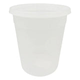 ITI 32 oz Clear Polypropylene Soup Container with Lid, 240/CS