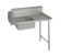 John Boos EDTS8-S30-R36-X Soiled Straight Dishtable