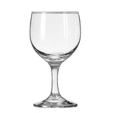 Libbey 3764 Embassy 8.5 oz Wine Glass, Round Bowl