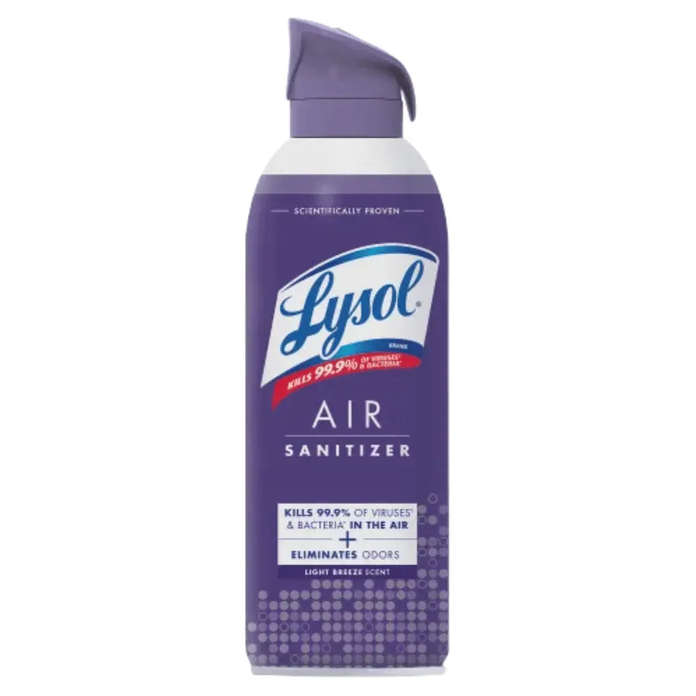 Lysol Light Breeze Air Sanitizer Spray 10 oz | EPA Registered