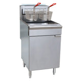 Mercator 65 lb 5 Tube Natural Gas Fryer | MF5N