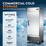 Mercator MF1 One Door Reach In Freezer