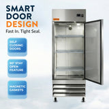 Mercator MF1 One Door Reach In Freezer