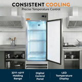 Mercator MF1 One Door Reach In Freezer