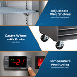 Mercator MF1 One Door Reach In Freezer