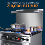 Mercator 36 Inch Natural Gas Range | MR36N