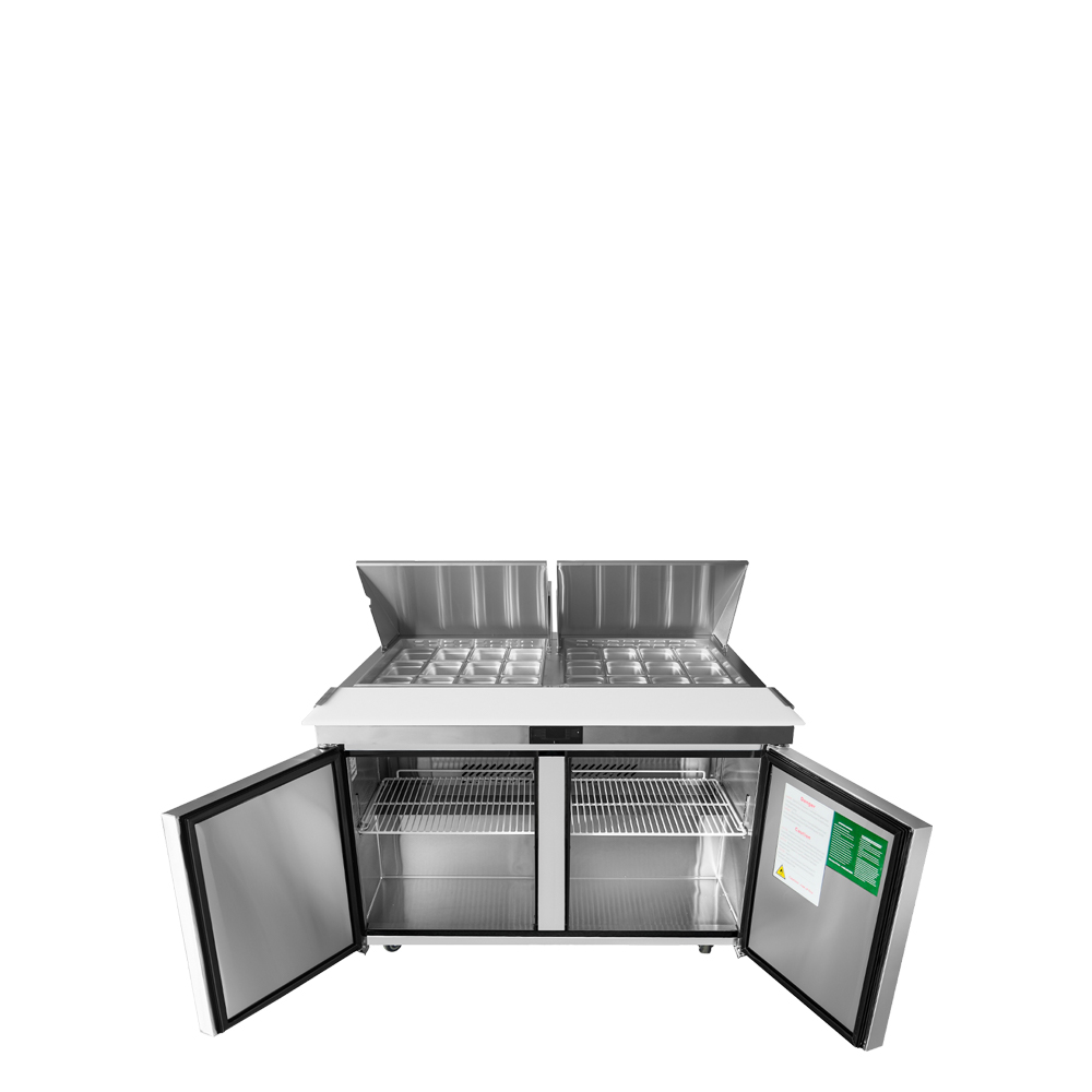 Atosa MSF8307GR 60" Refrigerated Mega Top Sandwich Prep Table Atosa