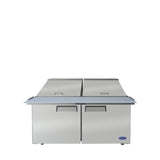 Atosa MSF8306GR 48" Refrigerated Mega Top Sandwich Prep Table