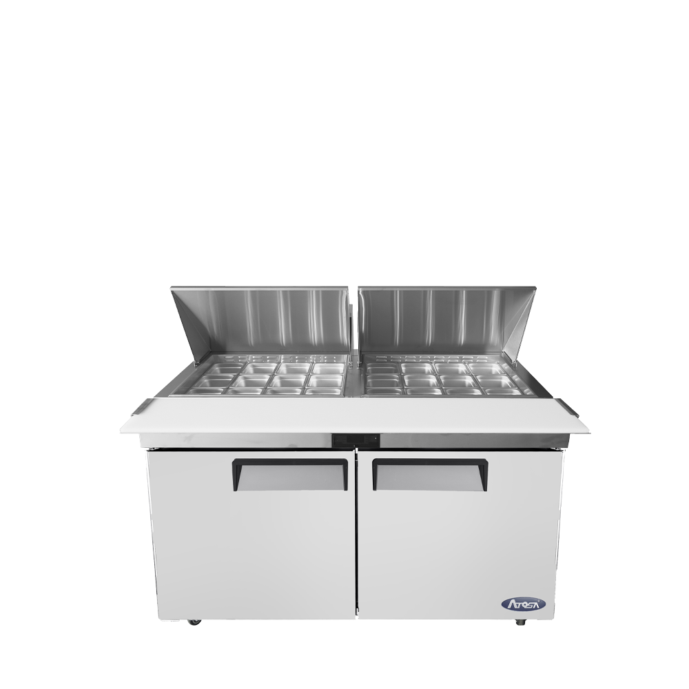Atosa MSF8307GR 60" Refrigerated Mega Top Sandwich Prep Table Atosa