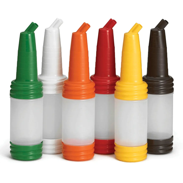 32 Oz PourMaster With Long Neck Asst Colors (N32A) Tablecraft