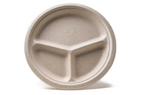 Greenwave OV-P011 10" 3-Compartment Round Ovation Plate