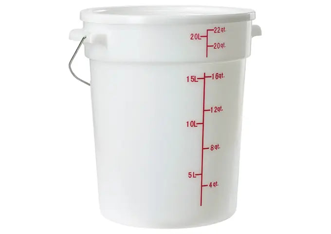 Winco PBDW-22 6 Gallon White Beverage Dispenser