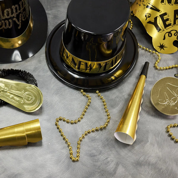 Party Time 806-100 (Gold) Sensation New Year's Eve Party Kit For 100 Party Time