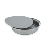 HFA 847FL-250 7" Round Pan With Foil Lid Combo 250/Case