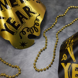 Party Time 806-100 (Gold) Sensation New Year's Eve Party Kit For 100