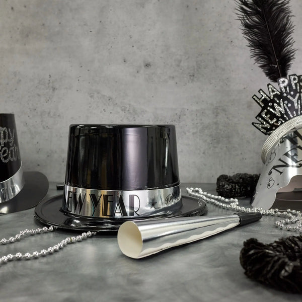 Party Time 807-100 (Silver) Sensation New Year's Eve Party Kit For 100 Party Time