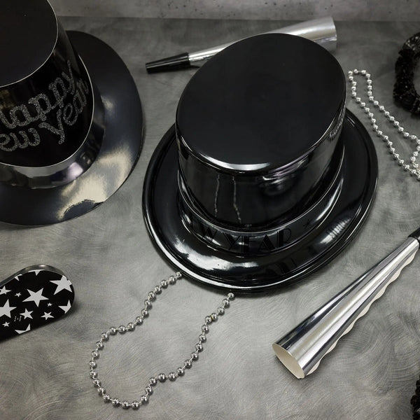 Party Time 807-100 (Silver) Sensation New Year's Eve Party Kit For 100 Party Time