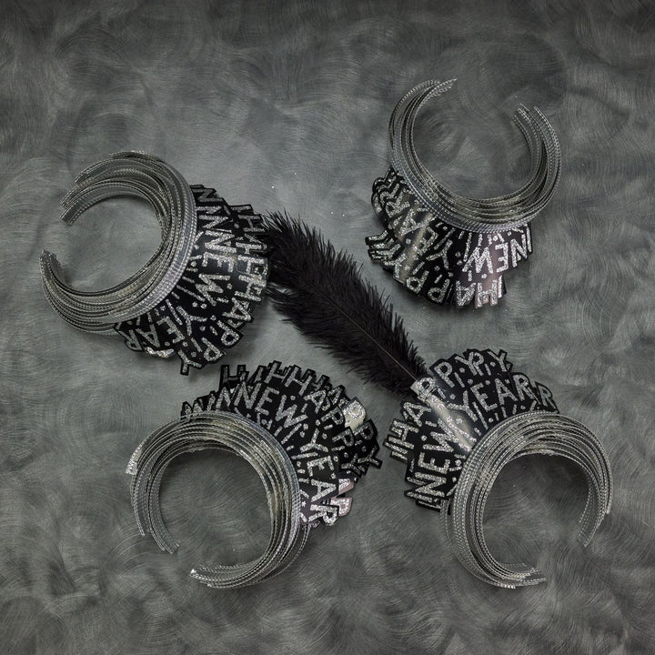 Party Time 807-100 (Silver) Sensation New Year's Eve Party Kit For 100