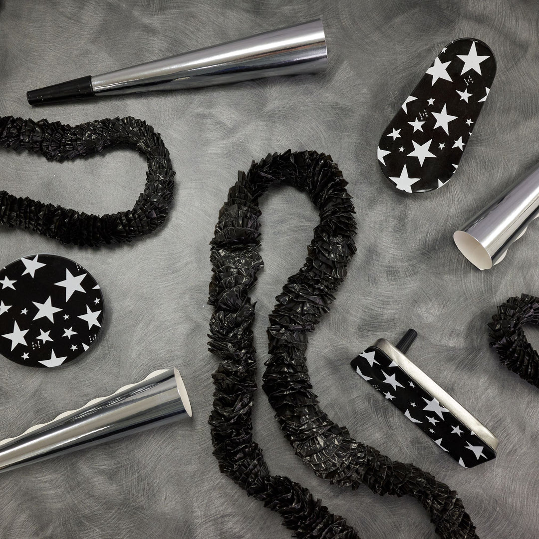 Party Time 807-100 (Silver) Sensation New Year's Eve Party Kit For 100