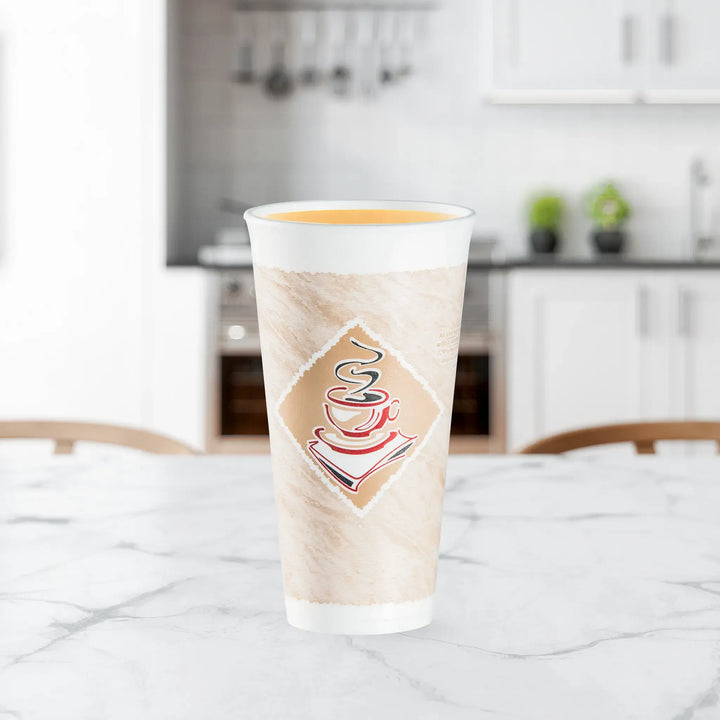 Dart 20X16G 20 Oz Cafe G Print Floam Cup Dart