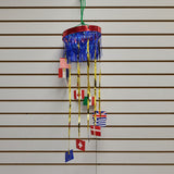 Beistle 57439 40" International Flag Shimmering Spiral