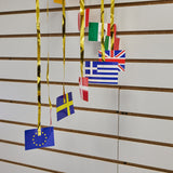 Beistle 57439 40" International Flag Shimmering Spiral