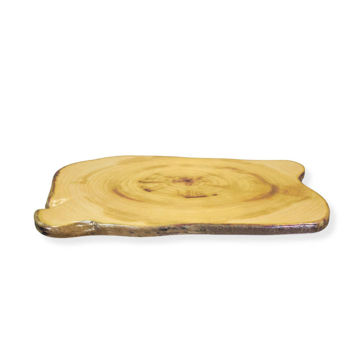 American Metalcraft MSR17 Rustic Wood Melamine Serving Board 17.375" x 9.875"
