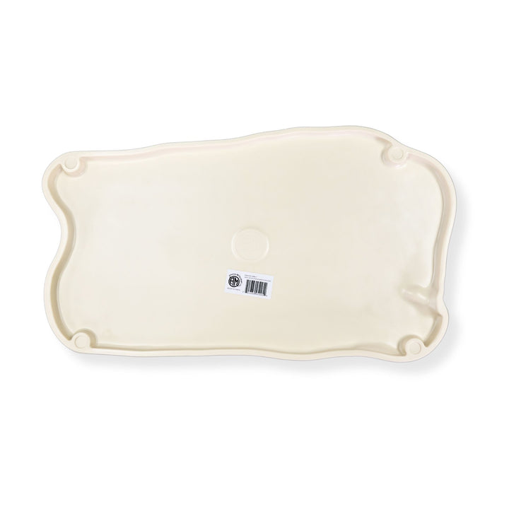 American Metalcraft MSR17 Rustic Wood Melamine Serving Board 17.375" x 9.875"