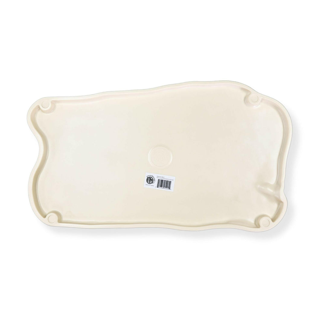 American Metalcraft MSR17 Rustic Wood Melamine Serving Board 17.375" x 9.875"