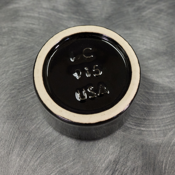 Diversified Ceramics DC915 Black 2 oz Pipkin