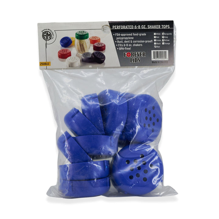 American Metalcraft Blue Plastic Perf Top (ONLY) for 6 Oz Cheese Shaker American Metalcraft