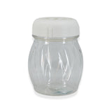 American Metalcraft 6 Oz Cheese Shaker with White Plastic Slotted Top